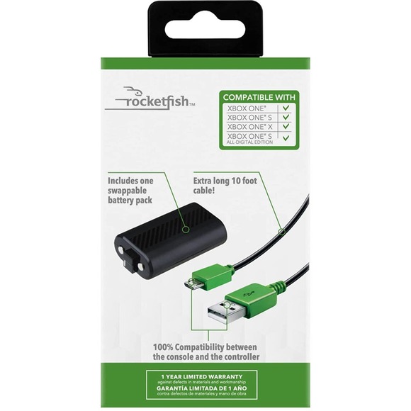Rocketfish - Play + Charge Kit for Xbox One - Picture 4 of 6